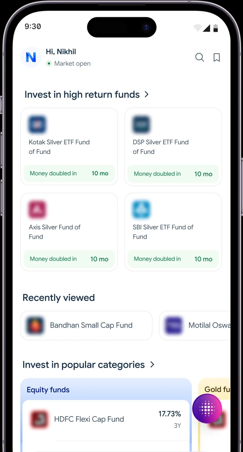 Explore mutual funds