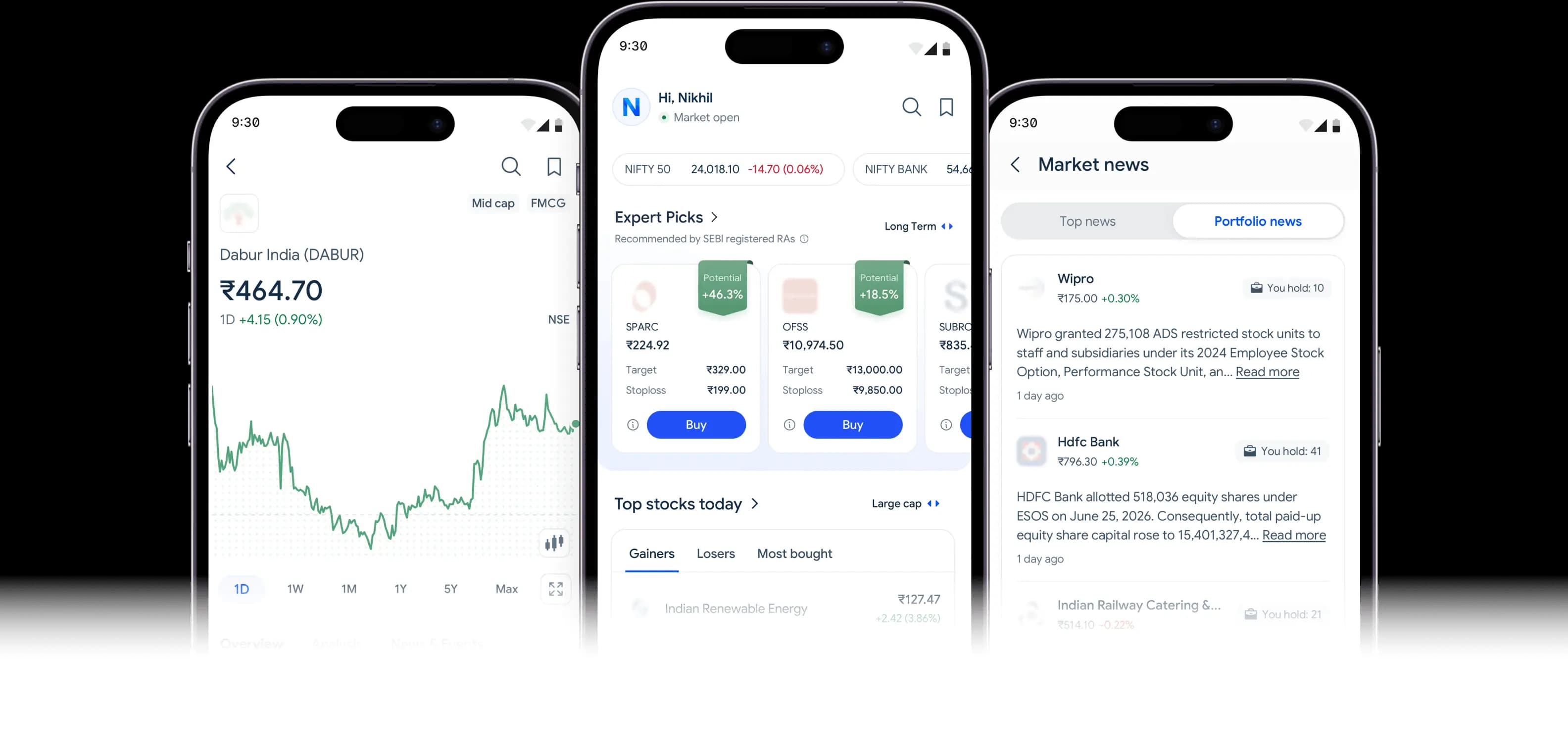 DreamStreet stock trading app on mobile
