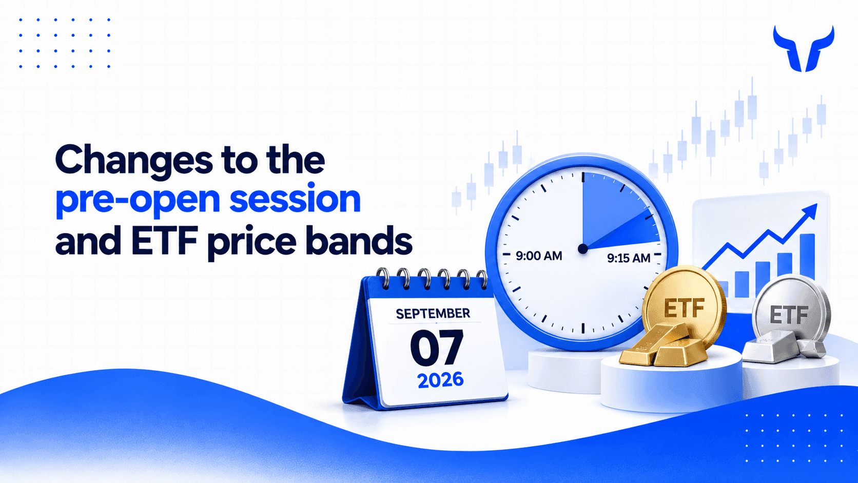 Changes to the pre-open session and ETF price bands